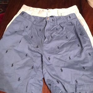 Two pairs Men’s Polo shorts